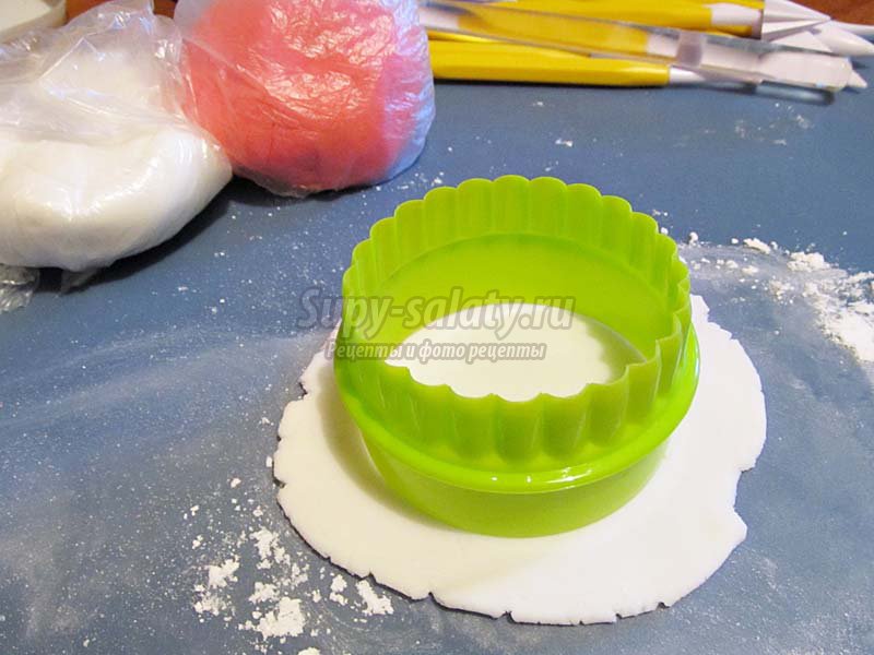 украшение тортов мастикой в домашних условиях