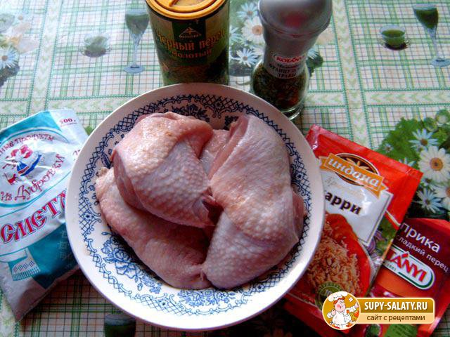 Курица в сметанном соусе. Рецепт с пошаговыми фото