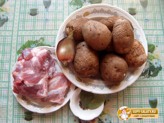 Картофель в духовке по-деревенски. Рецепт с фото