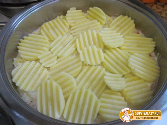 Картофеля под сыром. Рецепт с фото