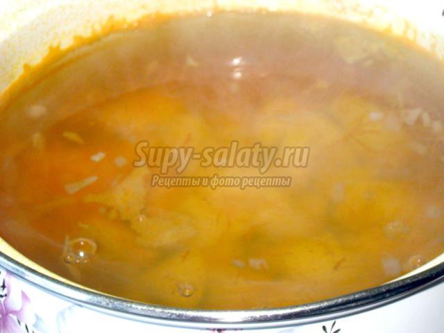 Диетически суп с рисом