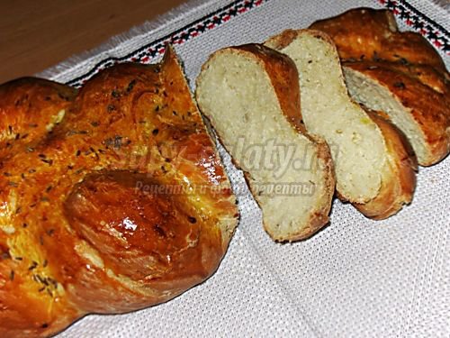 Домашний хлеб с тмином