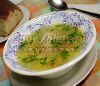куриный суп с сельдереем