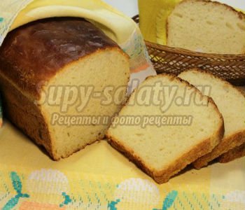 домашний хлеб из пшеничной муки