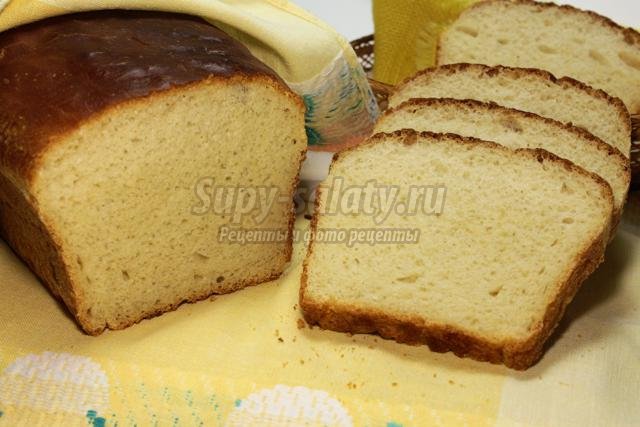 домашний хлеб из пшеничной муки