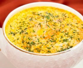 Изысканный суп из семги со сливками