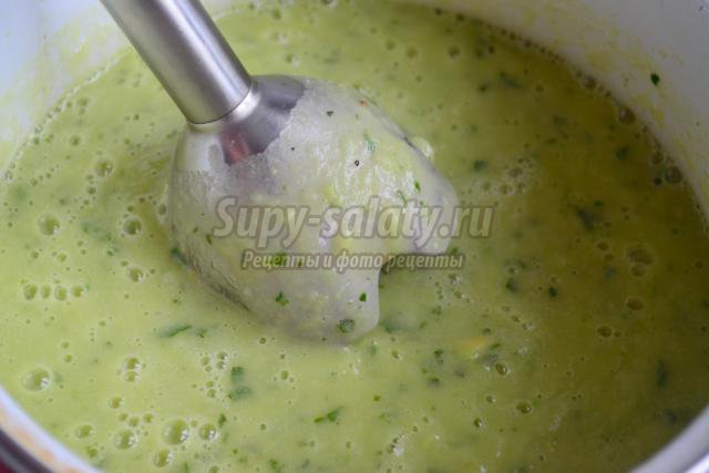 крем-суп с авокадо