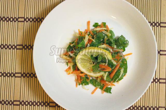 Витаминный салат Апрельский