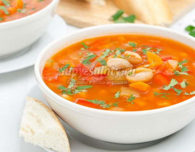 Фасолевый суп. 15 лучших рецептов