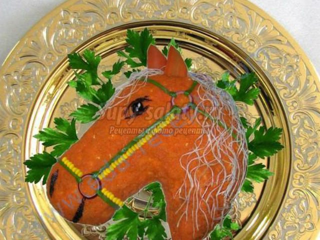 новогодние салаты с лошадью