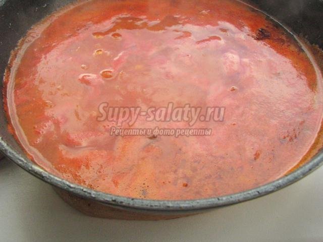 тефтели под томатным соусом