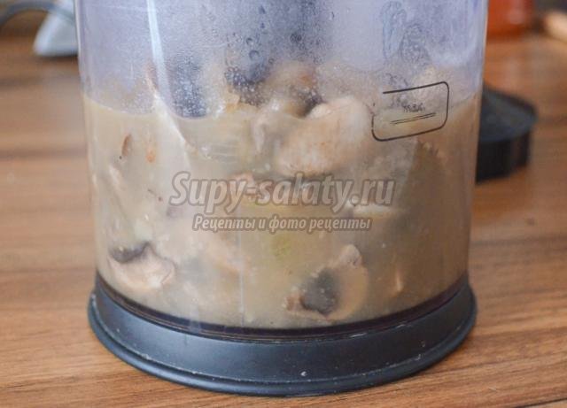 грибной крем-суп со сливками