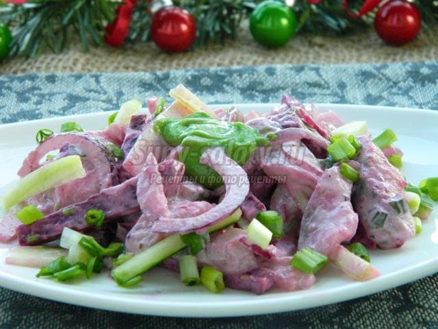 новогодний салат «Селедка без шубы»