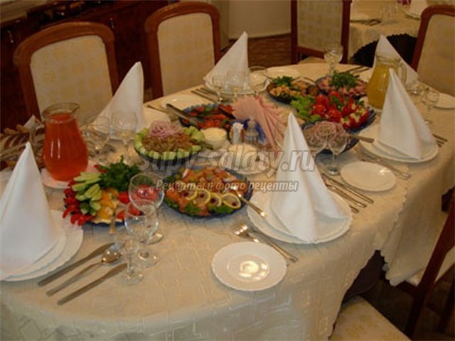 Закуски на праздничный стол. Фото и очень красивые рецепты