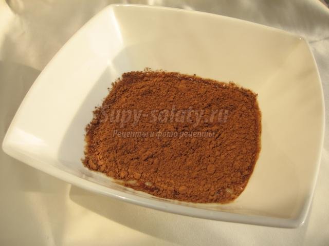 шоколадный кекс в микроволновке