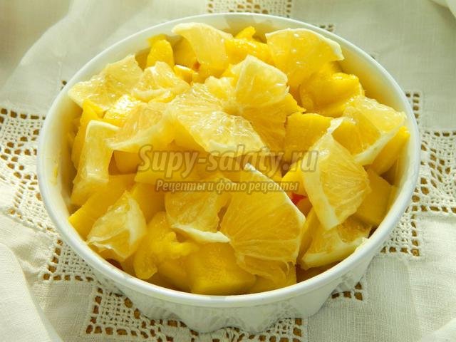 быстрое варенье из манго и лимона