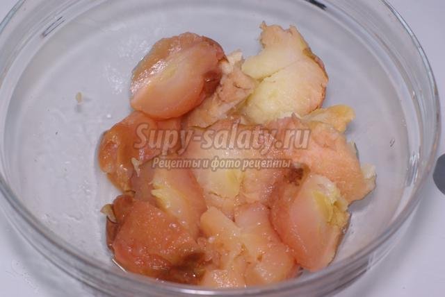 диетическое творожно-яблочное желе