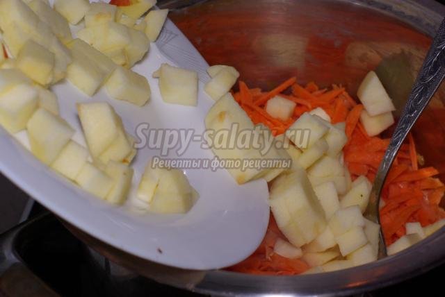 диетические морковные котлеты с яблоками