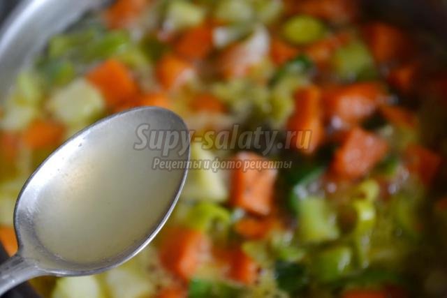 крем-суп из тыквы и кабачка 