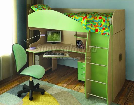 Обустройство детской комнаты, мебелью