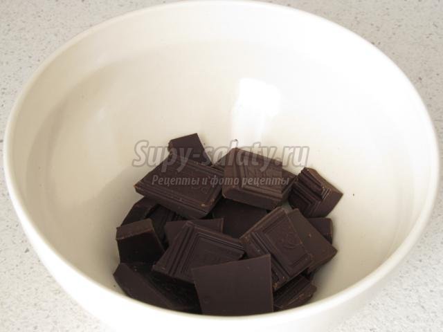 маффины с черным шоколадом