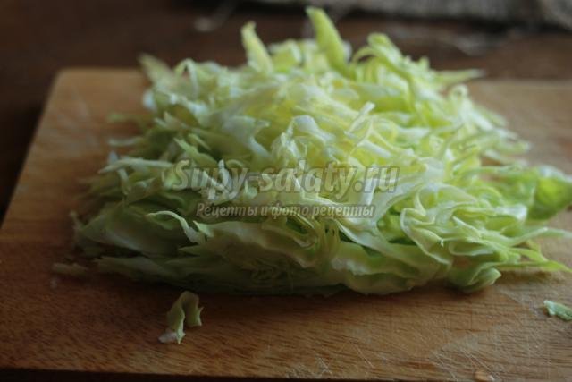 легкие овощные салаты