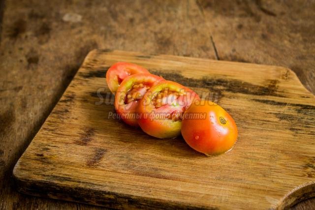 заготовки на зиму. Маринованные помидоры с луком