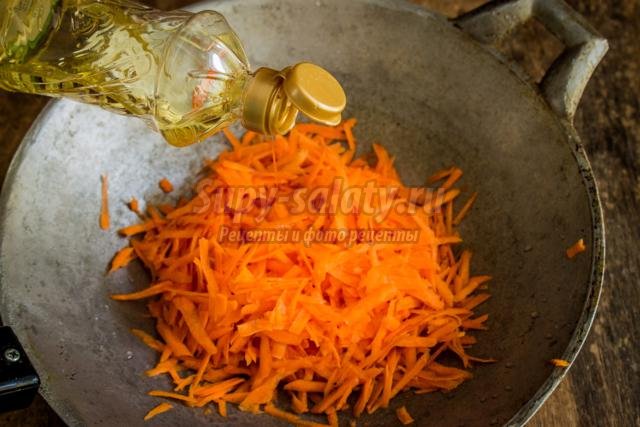 острая морковная закуска