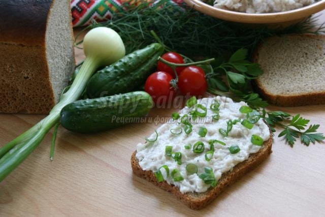 Сало перекрученное с чесноком и зеленью рецепт с фото пошагово