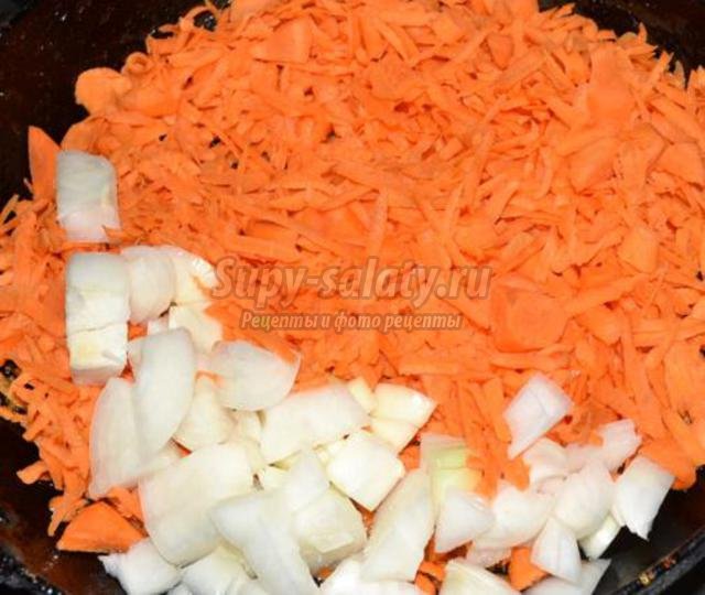 морковная икра с чесноком