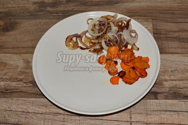 закуска из кабачков с грибами к Новому году