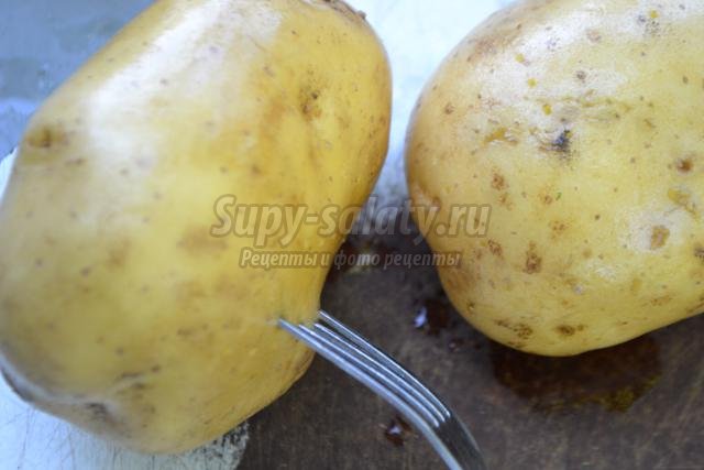 картофель с пломбиром