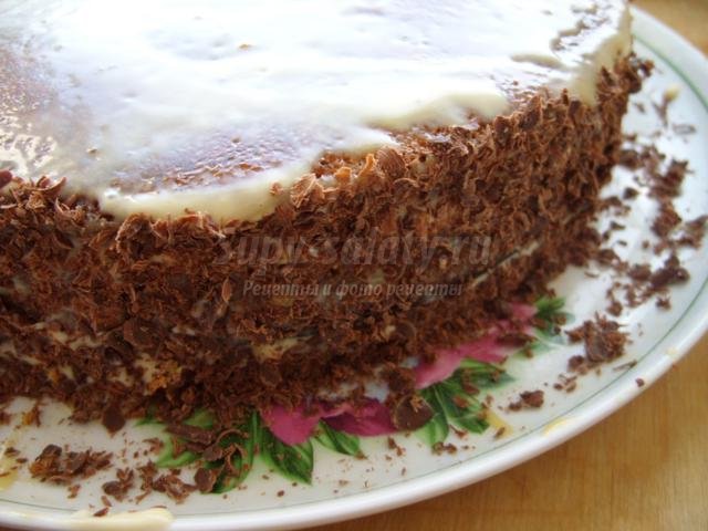 маковый торт со сгущенкой