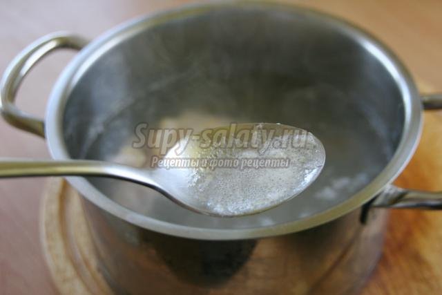 куриный суп со спаржевой фасолью 