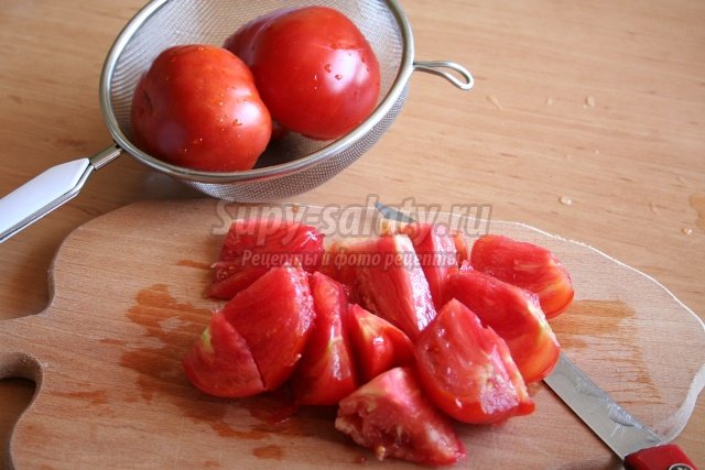 Помидоры в томате на зиму: рецепт с пошаговыми фото