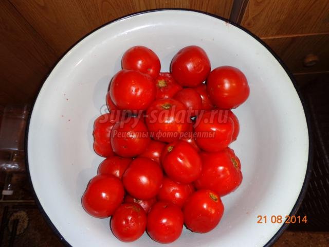 консервированные помидоры в собственном соку