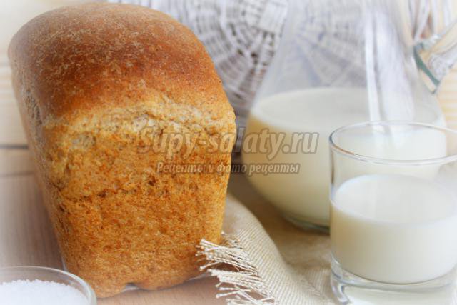 хлеб из цельнозерновой муки