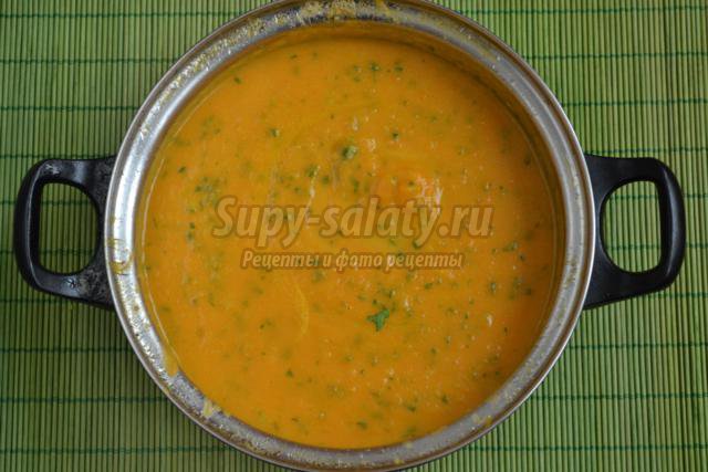 морковный суп-пюре