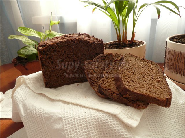 Ржаной хлеб в хлебопечке: лучшие рецепты с фото
