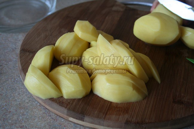 Цуккини запеченные в духовке с картофелем