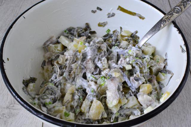 Салаты с морской капустой рецепты с фото простые и вкусные