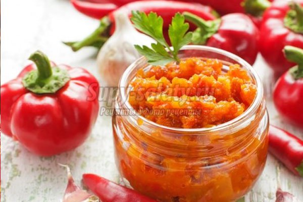 рецепт аджики из помидоров: ТОП-10 с фото