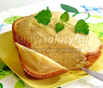 лимонный кекс в хлебопечке