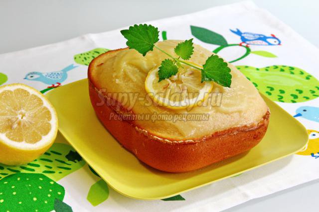 лимонный кекс в хлебопечке