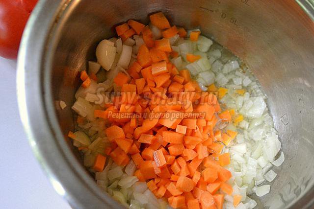 овощная заготовка для супа на зиму