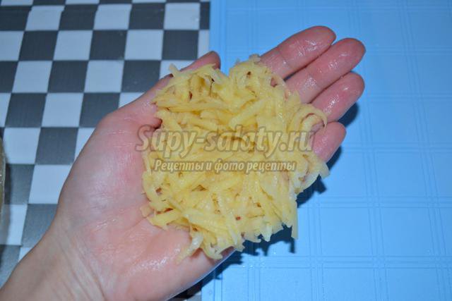 вегетарианские картофельные шарики с сыром