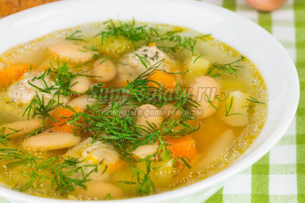 суп с фрикадельками: лучшие рецепты с фото