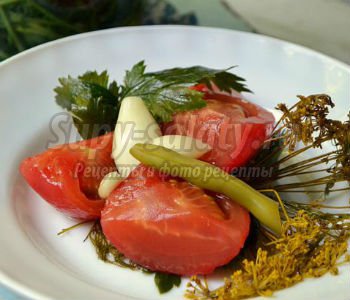 помидоры со стручковой фасолью суточные