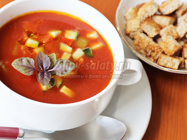 Томатный суп: золотые рецепты с фото