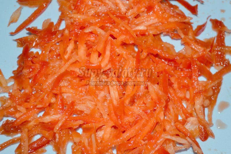 салат из моркови с орехами